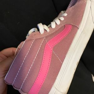 Vans pink mid